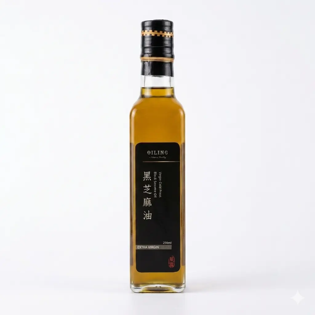 歐霖 冷壓黑芝麻油 250ml