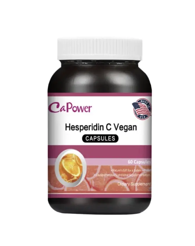 美國CaPower加柏爾 橙皮苷C素食膠囊(60粒/瓶) 抗氧化 維生素C
