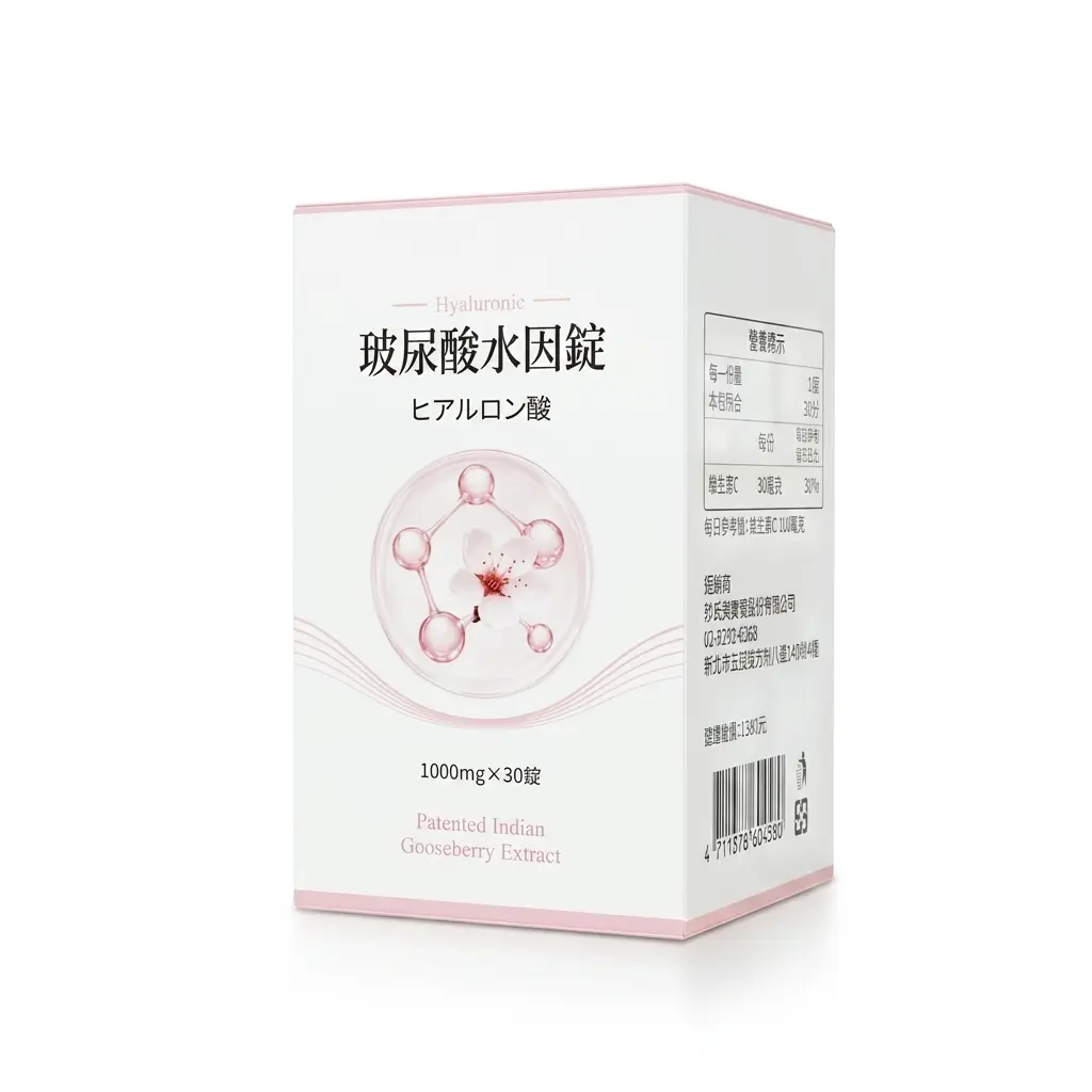 有感系列  玻尿酸水因錠 圖 2