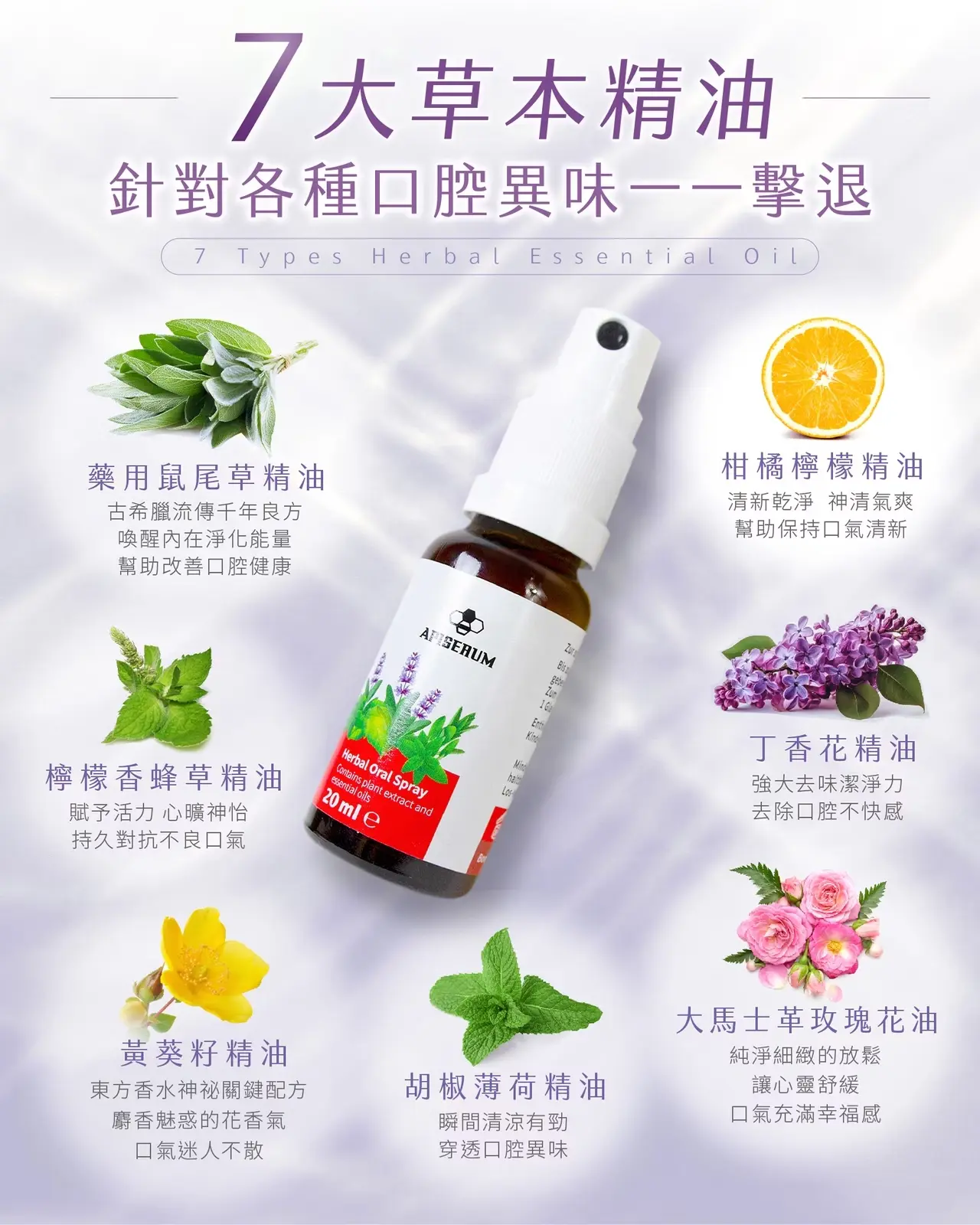 APISERUM 愛比森 草本口腔清新噴劑 圖 6
