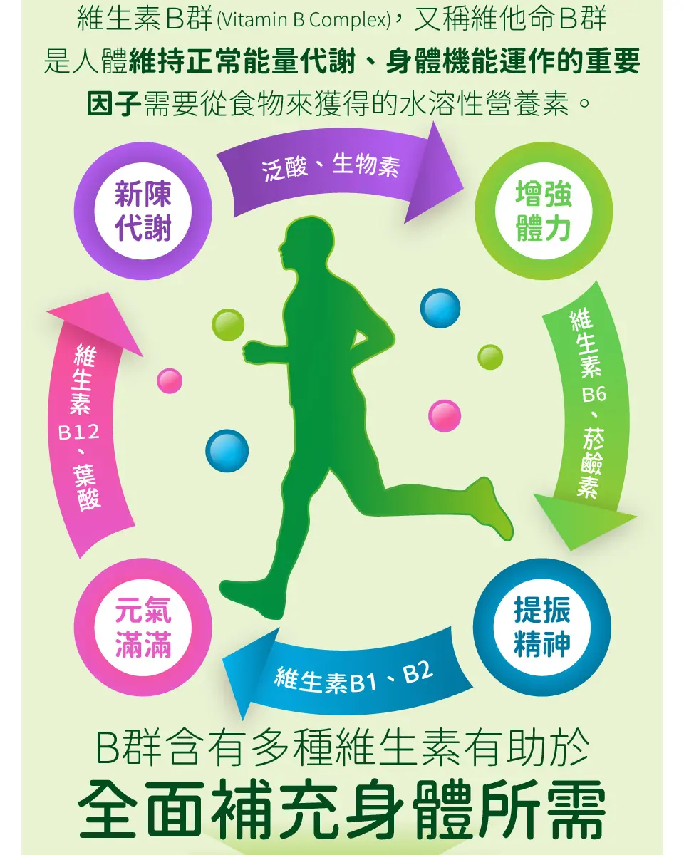 美國CaPower加柏爾 維生素B群活力錠 圖 4