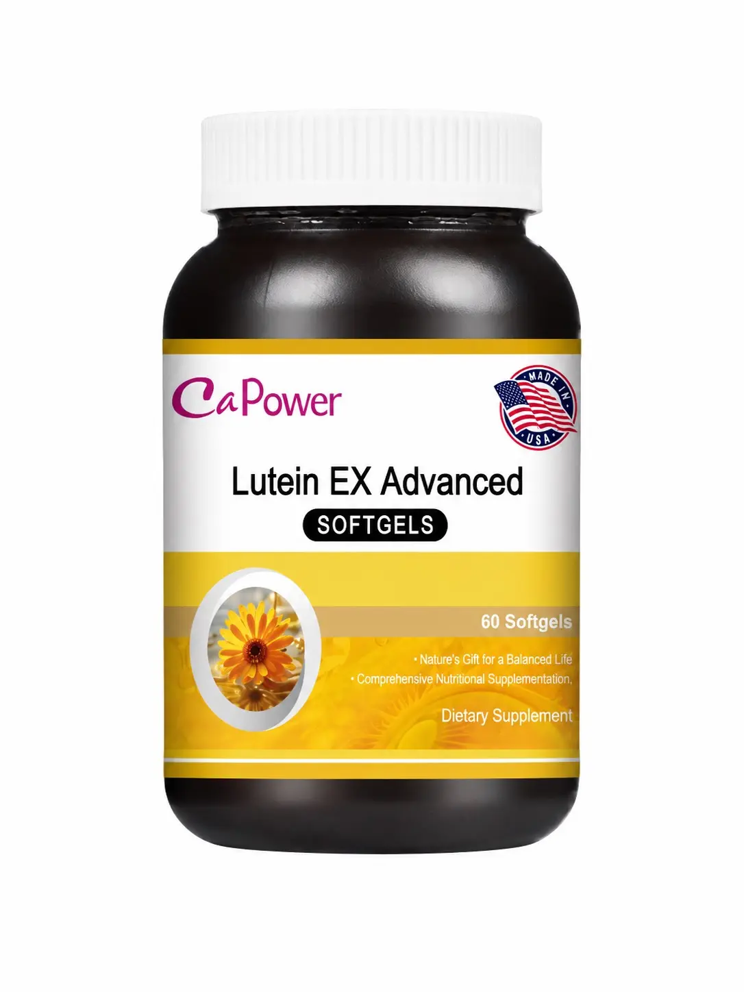 美國CaPower加柏爾 高單位葉黃素軟膠囊EX 高單位升級版