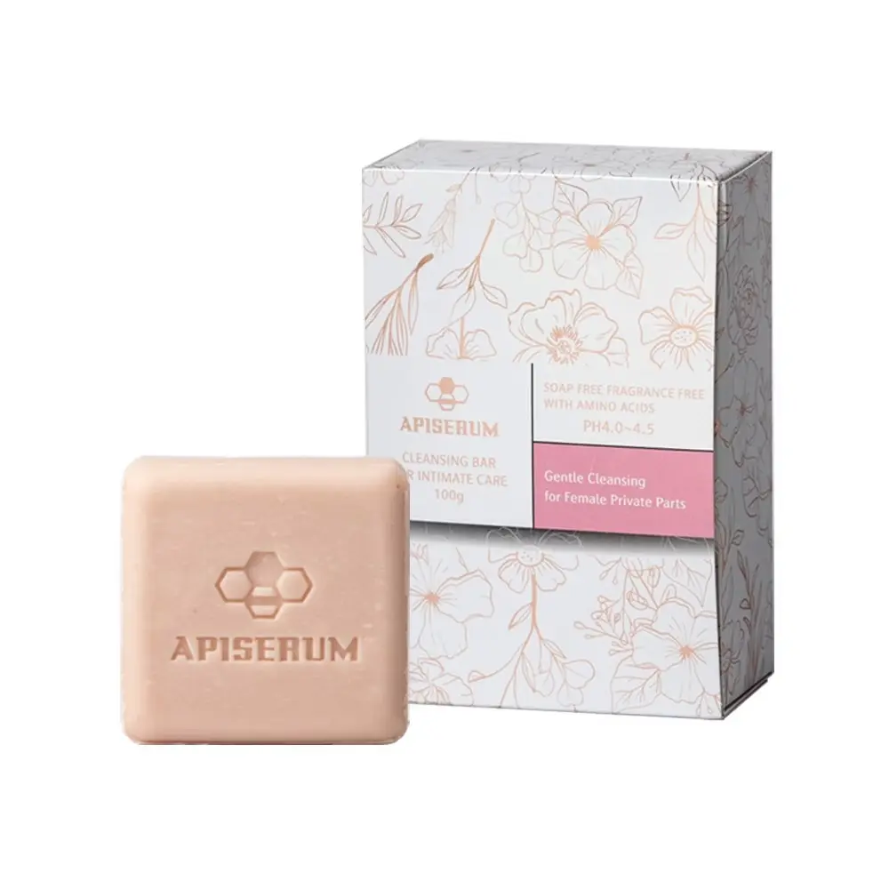 APISERUM 愛比森 PH4.5私密保養皂 /玻尿酸/胺基酸/溫和潔淨