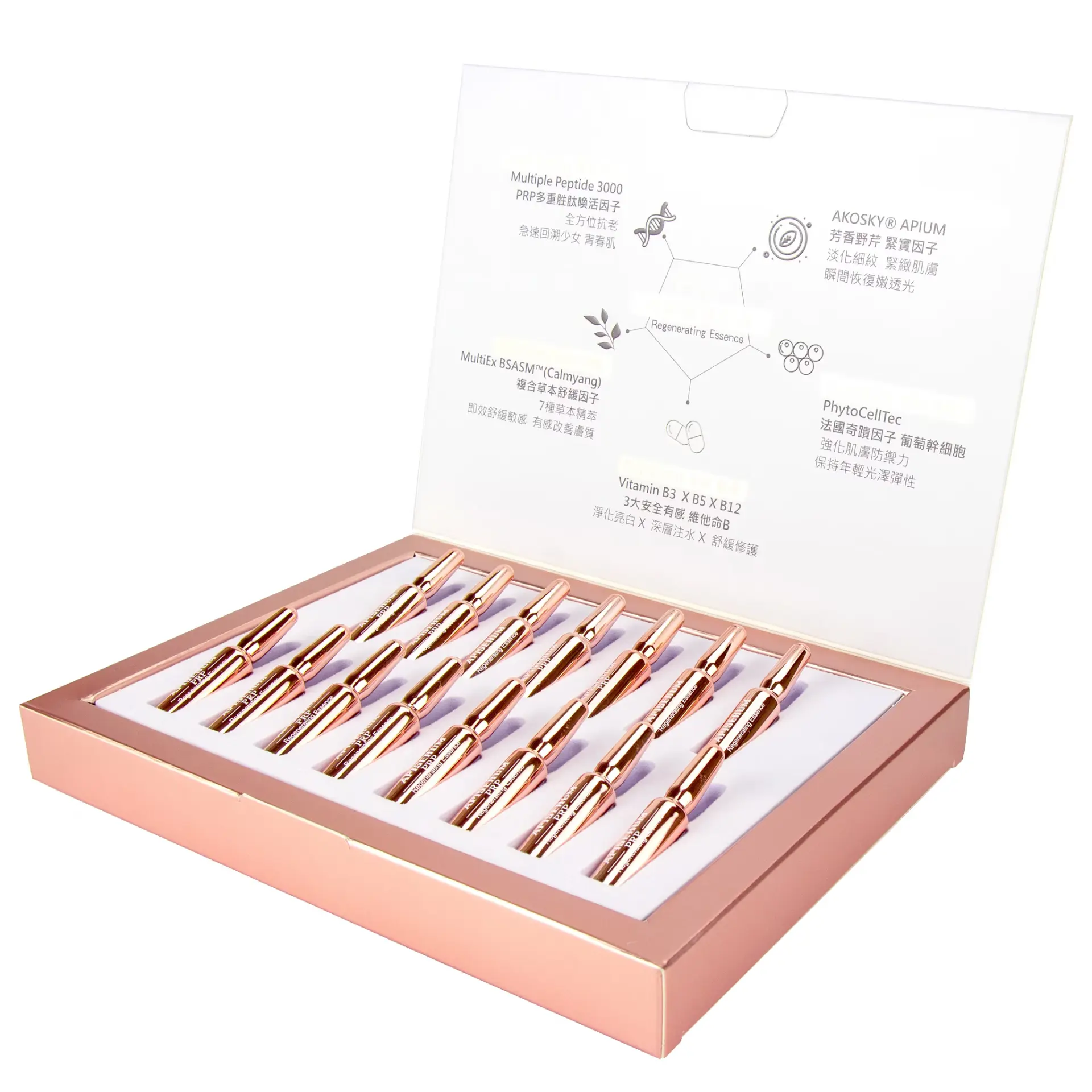 APISERUM 愛比森 PRP逆時超導安瓶 1mlx15/ 盒 (精華液/三重玻尿酸) 圖 2