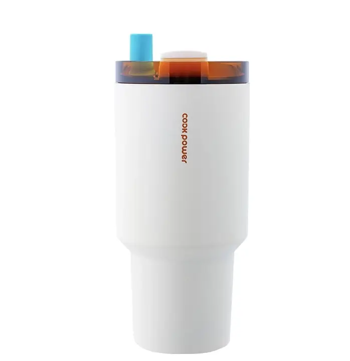 鍋寶 珍珠粗吸管陶瓷冰壩隨行杯-900ml-無握把 (3色可選) 圖 3