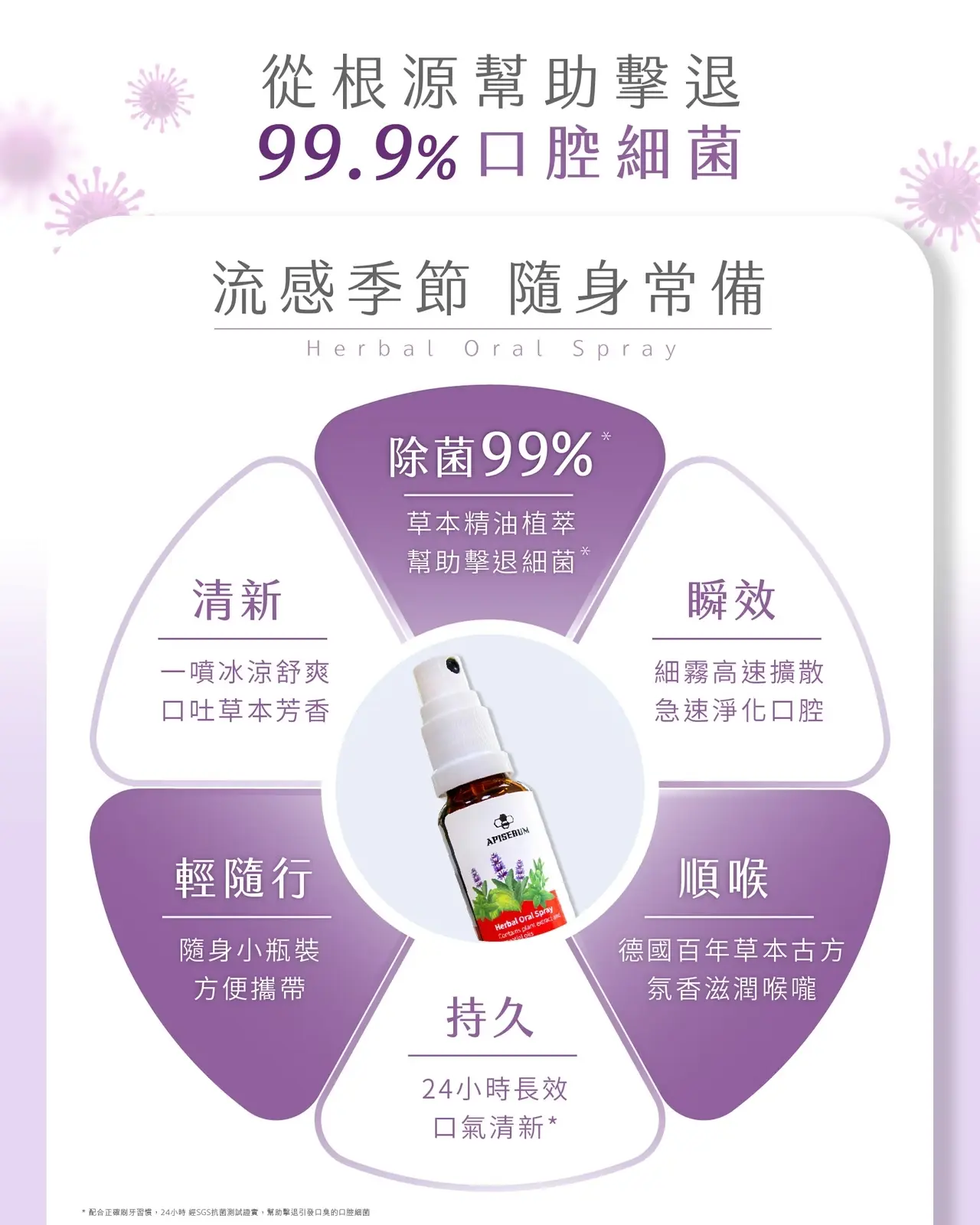 APISERUM 愛比森 草本口腔清新噴劑 圖 4